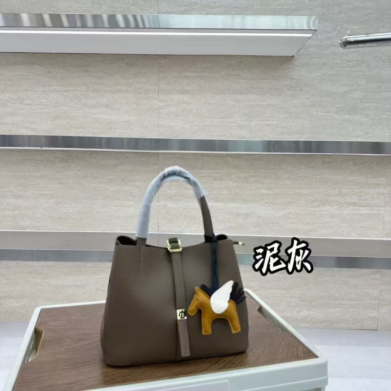 Geantă Tote din PU – stil urban simplu, căptușeală Nylon, formă orizontală pătrată, buzunar intern cu fermoar, curea de umăr simplă