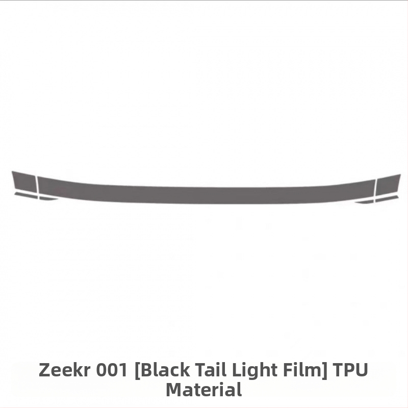 TPU plėvelė priekinėms ir galinėms žibintams Zeekr 001 (2021–2024) – atsparumas dėvėjimuisi, įbrėžimams atsparus, DRL apsauga