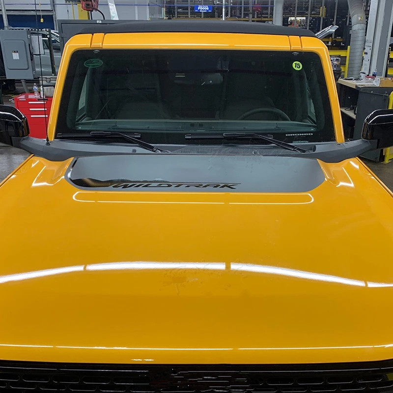 Set naljepnica za Ford Bronco – naljepnice za poklop motora i bočne pragove, samoljepljive naljepnice, jednofareban uzorak, Jin Zherui