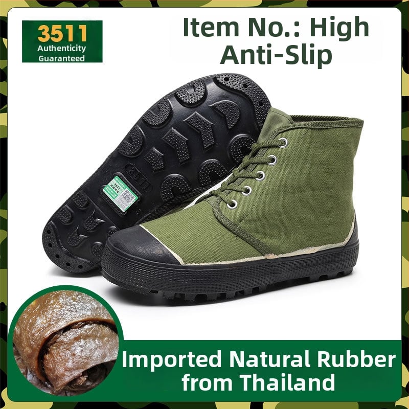 Pantofi de lucru unisex, anti-alunecare și rezistenți la uzură, partea superioară din pânză, talpă din cauciuc, construcție vulcanizată