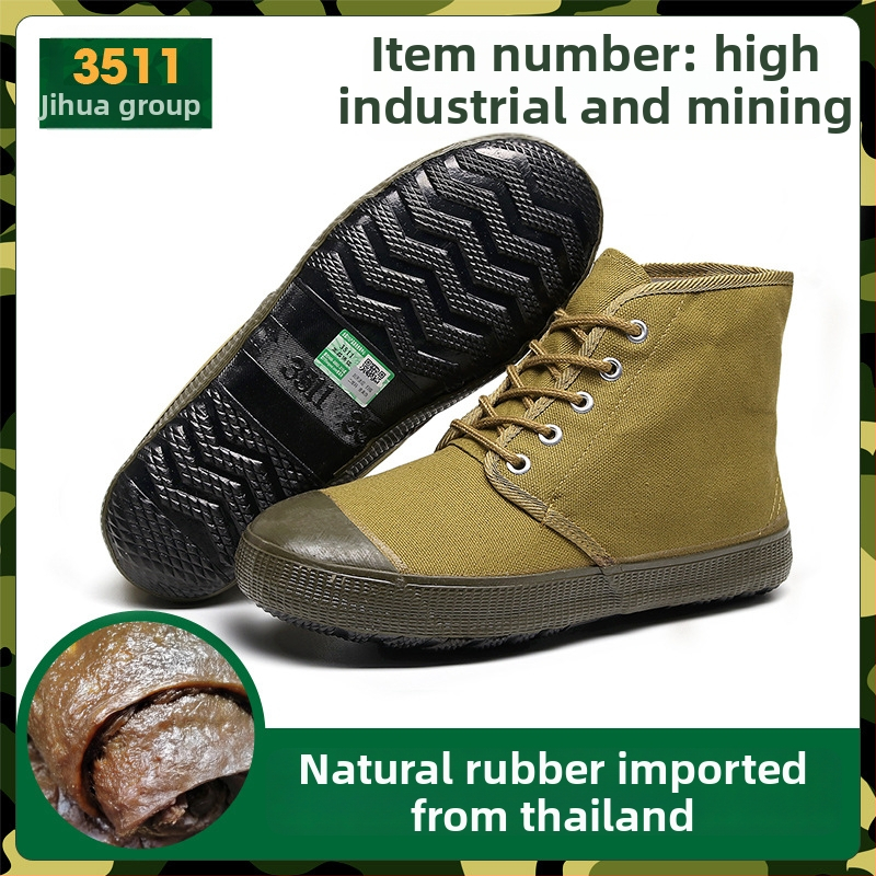 Pantofi de lucru unisex, anti-alunecare și rezistenți la uzură, partea superioară din pânză, talpă din cauciuc, construcție vulcanizată