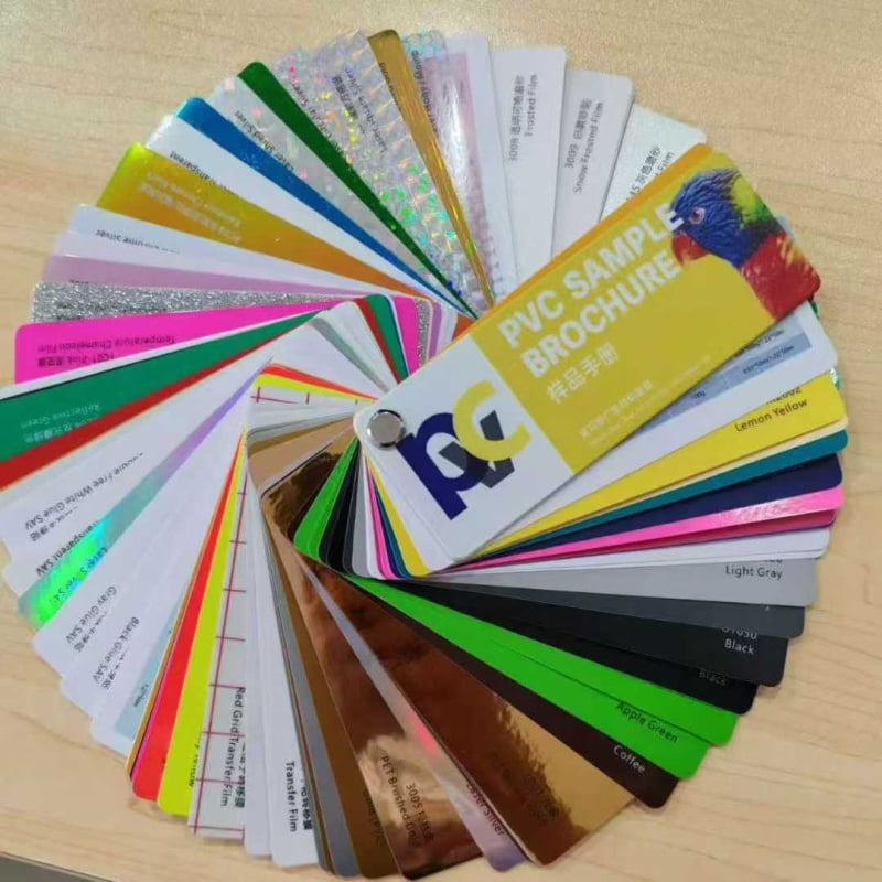 Anolly/Einoli PVC цветна карта шаблон – код 10001