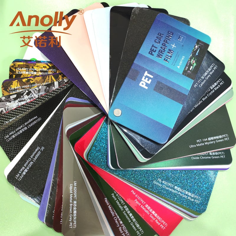 Anolly/Einoli PVC цветна карта шаблон – код 10001