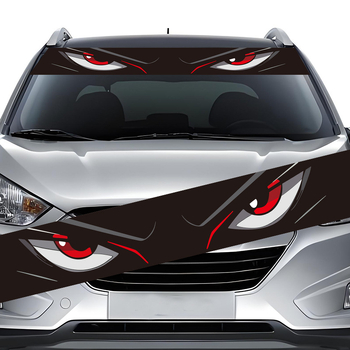 Декоративни стикери за предното стъкло на автомобил, монтаж с лепило, марка Callidi, материал: стикери, тип: стикери за каросерия