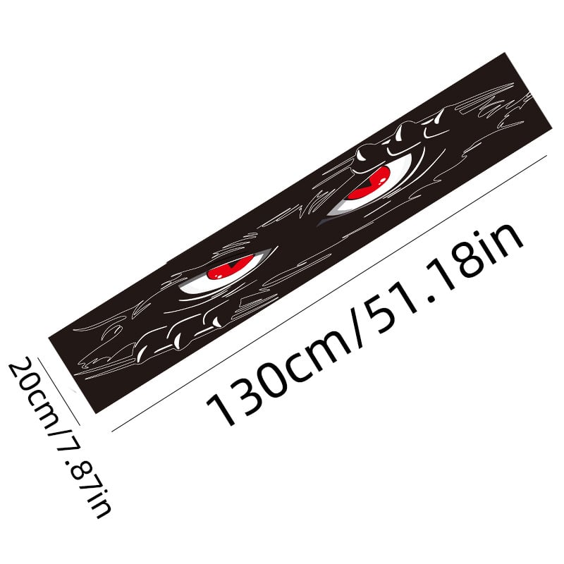 Декоративни стикери за предното стъкло на автомобил, монтаж с лепило, марка Callidi, материал: стикери, тип: стикери за каросерия