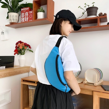 Geantă toracică pentru bărbați – Stil stradal, pânză, impermeabilă, ultra-ușoară, rezistentă, CLBD