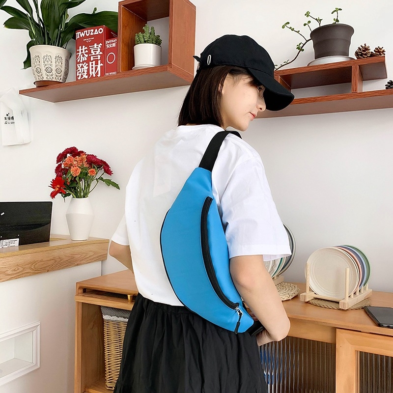 Geantă toracică pentru bărbați – Stil stradal, pânză, impermeabilă, ultra-ușoară, rezistentă, CLBD