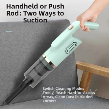 Juhtmevaba käsihoiduv tolmuimeja kodu, niiske ja kuiv, 120W, imemisvõimsus 10–15 kPa, sisseehitatud aku 1600–2000 mAh