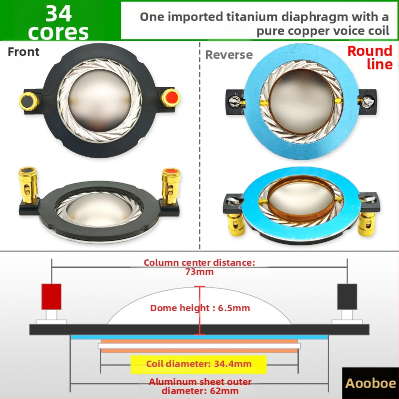 Cievka hlavy tweeteru – Príslušenstvo a náhradné diely pre opravu