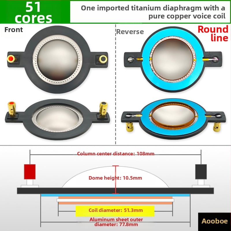 Cievka hlavy tweeteru – Príslušenstvo a náhradné diely pre opravu