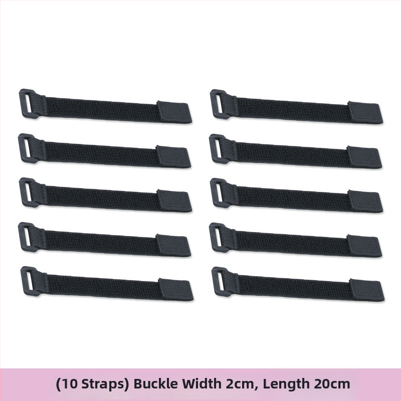 Curea Velcro elastică pentru managementul cablurilor, fixare rucsac și îmbrăcăminte – Poliester, Amestec Poliester/Nylon/Elastan, Brand Mileqi