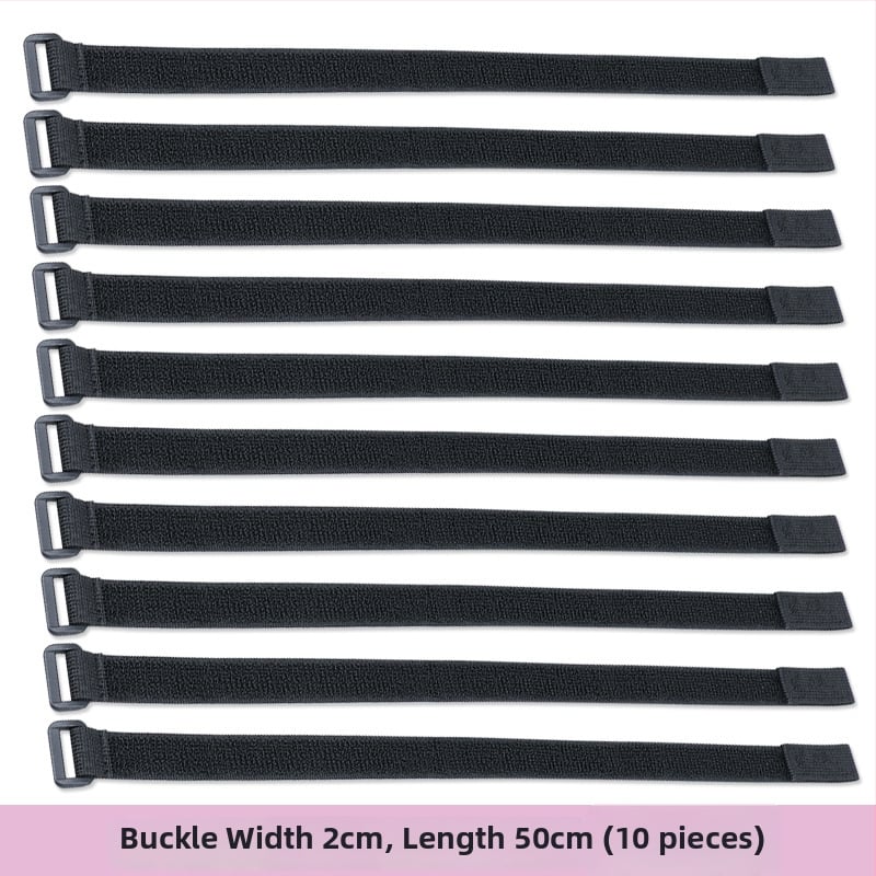 Curea Velcro elastică pentru managementul cablurilor, fixare rucsac și îmbrăcăminte – Poliester, Amestec Poliester/Nylon/Elastan, Brand Mileqi