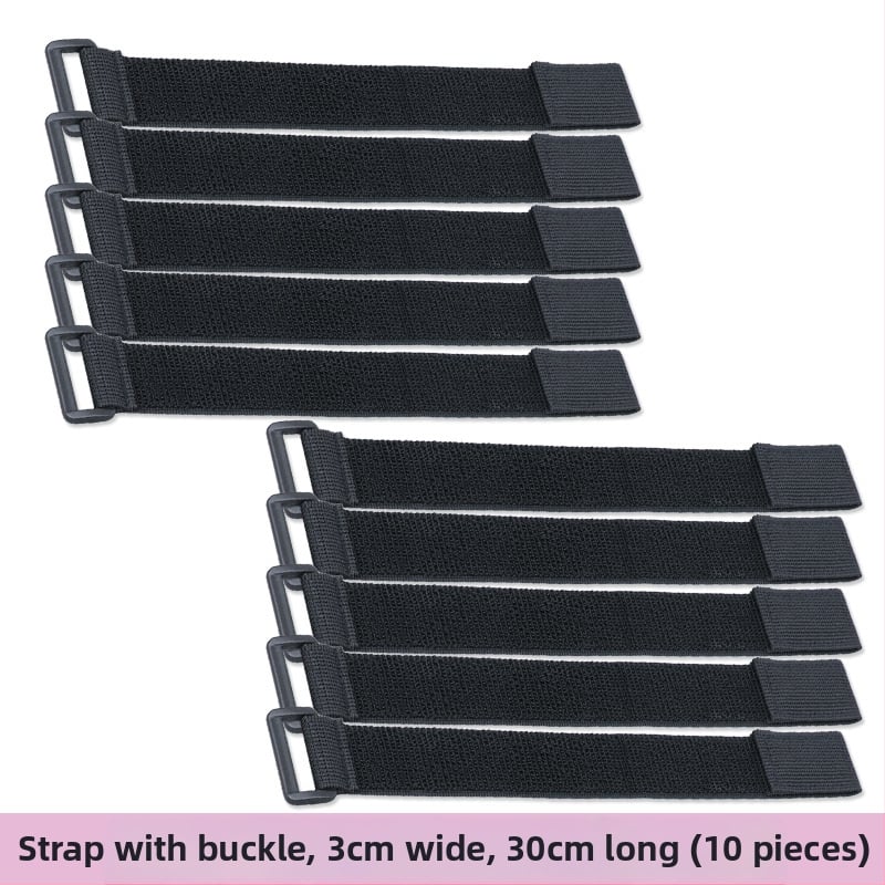 Curea Velcro elastică pentru managementul cablurilor, fixare rucsac și îmbrăcăminte – Poliester, Amestec Poliester/Nylon/Elastan, Brand Mileqi