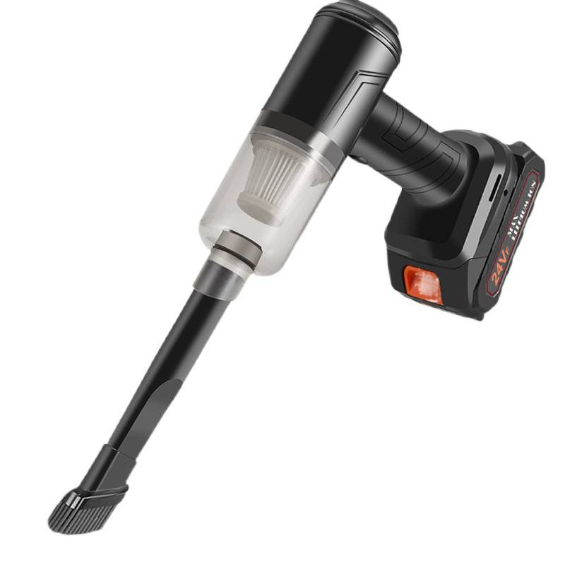 Безжична прахосмукачка за дома и колата, 11000 Па всмукване, 30 W, презареждаема