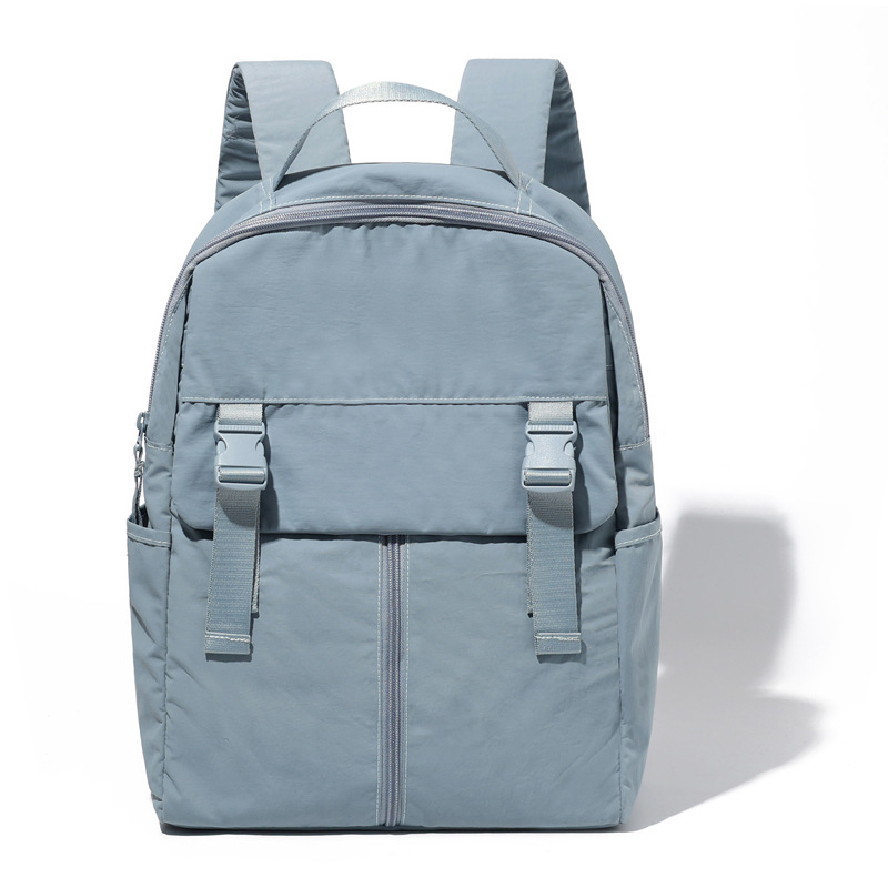 Rucsac unisex din nylon, stil urban minimalist, capacitate 20–35 L, compatibil cu laptop de 15 inci