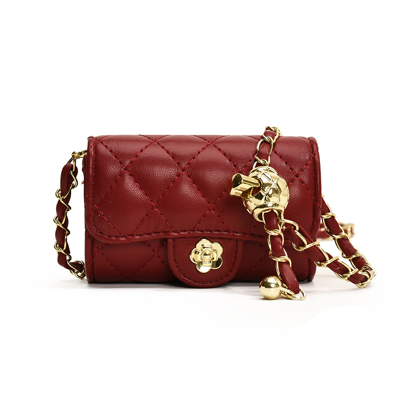 Geantă crossbody Chanel-inspirată, stil urban simplu, exterior nailon, căptușeală poliester, închidere cu lacăt, buzunar pentru telefon, lansare toamnă 2024