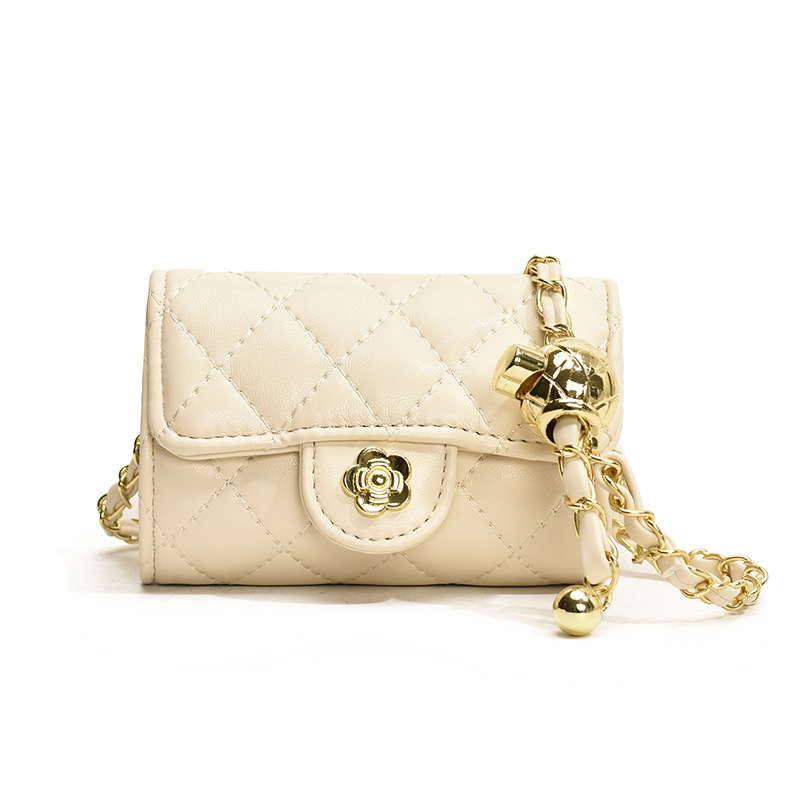 Geantă crossbody Chanel-inspirată, stil urban simplu, exterior nailon, căptușeală poliester, închidere cu lacăt, buzunar pentru telefon, lansare toamnă 2024