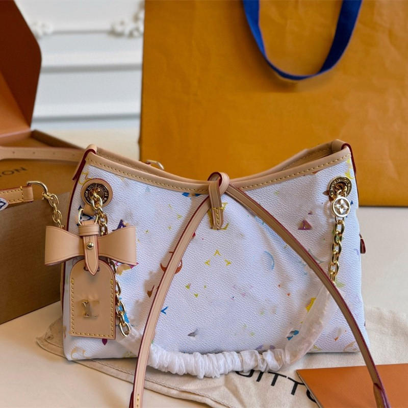 Geantă crossbody din piele naturală — alb tri-color cu stiluri pernă, fluture, găleată și scoică; Material: piele naturală; Caracteristici: primul strat de piele; Căptușeală: nailon; Închidere: fermoar; Formă: pătrat orizontal; Buzunare interioare: buzunar