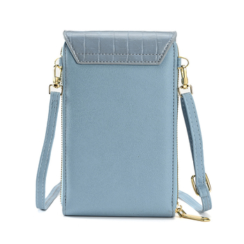 Geantă mică de femei din PU, crossbody, cu buzunar pentru telefon și carduri, quilt diamant, formă vertical pătrată, închidere cu capac, căptușeală poliester