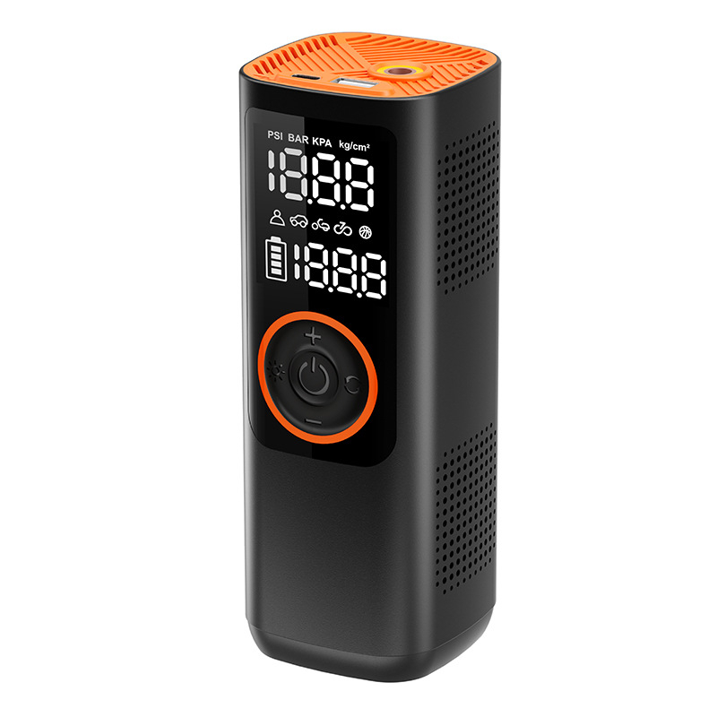 Bežični prijenosni kompresor za auto s digitalnim zaslonom, 12V, 120W, 35 L/min – izuzetno brzo napuhivanje