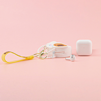 Portofel pentru monede din silicon, model desene animate, stil proaspăt și dulce, unisex