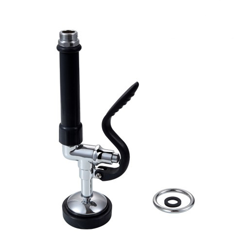 Пистолет за пръскане с меден корпус, дюза за душ, съединител 1/4\" и 1/2\", вход/изход 21 мм, номинално налягане 30 кг, работна температура 100°C