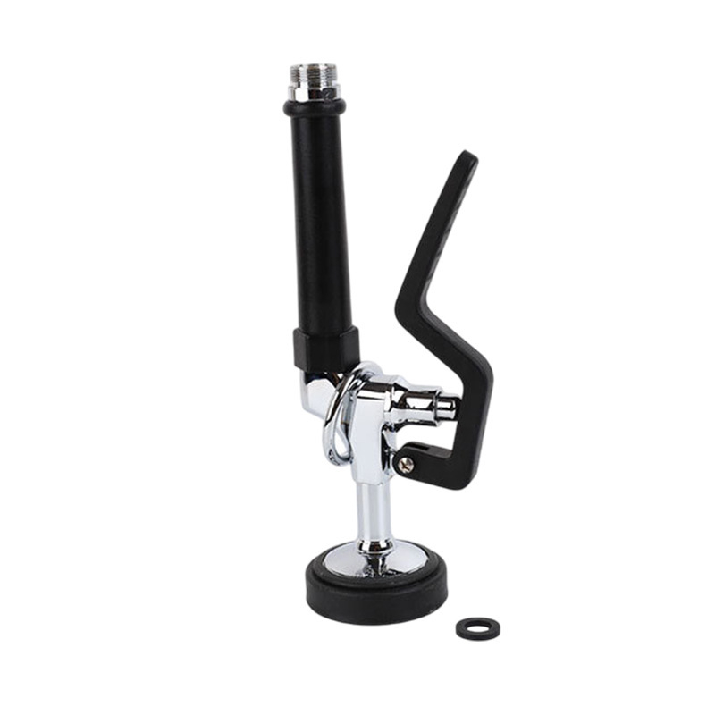 Пистолет за пръскане с меден корпус, дюза за душ, съединител 1/4\" и 1/2\", вход/изход 21 мм, номинално налягане 30 кг, работна температура 100°C