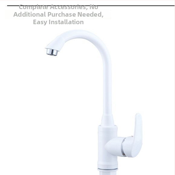 Plastična kuhinjska slavina s keramičkim disk ventilom, 20 mm ulaz/izlaz, model 366A, 0-80°C.