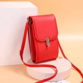 Geantă crossbody pentru telefon pentru femei, mini geantă, brand Oubao, stil Cyber function (corduroy material; PU căptușeală; închidere cu fermoar)