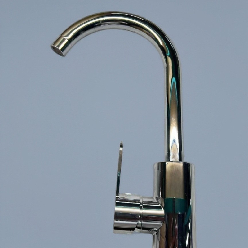 Plastična slavina za umivaonik, hladna voda, keramički disk ventil, elektroplatirani završni sloj, brend Consistent Bathroom