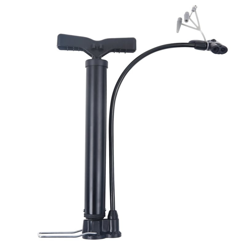 Qianli високонапорна ръчна помпа за велосипед – железно тяло, макс. налягане 12 MPa, включва тризъбна въздушна игла