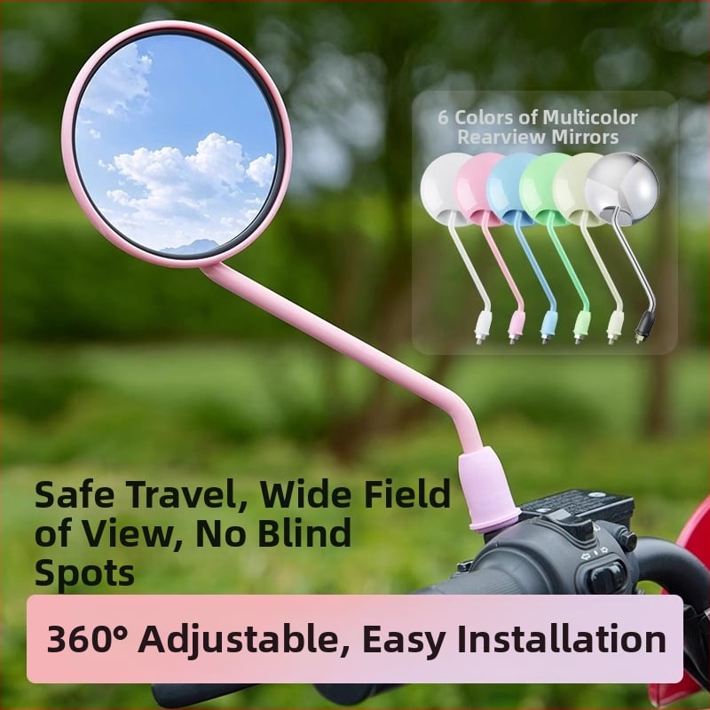 Visszapillantó tükör elektromos járművekhez, univerzális illeszkedés a Yadea és Aima elektromos kerékpárokhoz