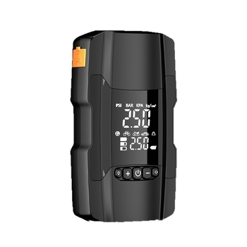 Automobilska pumpa za zrak s power bankom i hitnim pokretanjem – 14.8V, 120W, 35 L/min, Digitalni zaslon, 3 m kabel
