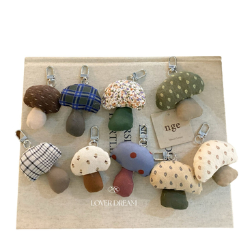 Breloc de chei metal, în stil coreean, cu model plante și flori, brand LOVER DREAM, iarna 2024