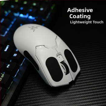 Лепенка против хлъзгане за мишка - универсална PU подложка за крачета, гладка и износоустойчива, пресована технология, персонализиран образец