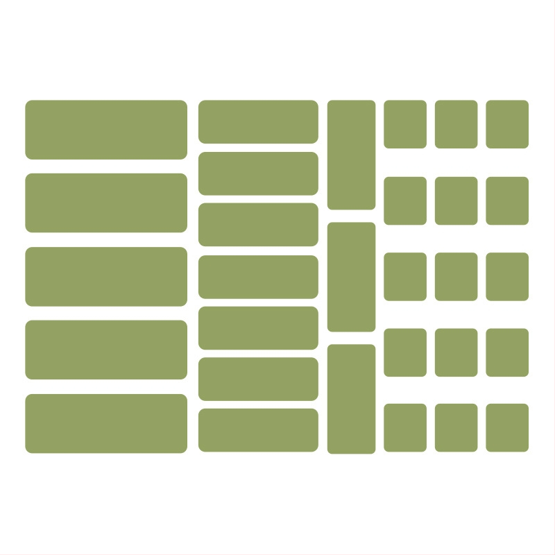 Лепенка против хлъзгане за мишка - универсална PU подложка за крачета, гладка и износоустойчива, пресована технология, персонализиран образец