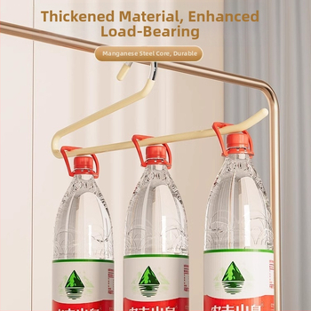 Τοίχου Κρεμάστρα Πετσέτας, χωρίς τρύπες, μονή ράγα, PET υλικό, σετ 10 τεμάχια