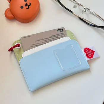 Držač za putovnicu i kartice - PU materijal, unisex, organizator za putovanja
