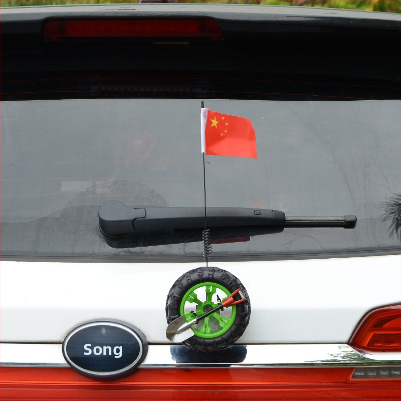 Διακοσμητικά αυτοκινήτων αυτοκόλλητα με μίνι ρεζέρβα, 3D σχέδιο, με δυνατότητα προσαρμογής, μοντέλο 887, εκτύπωση λογότυπου