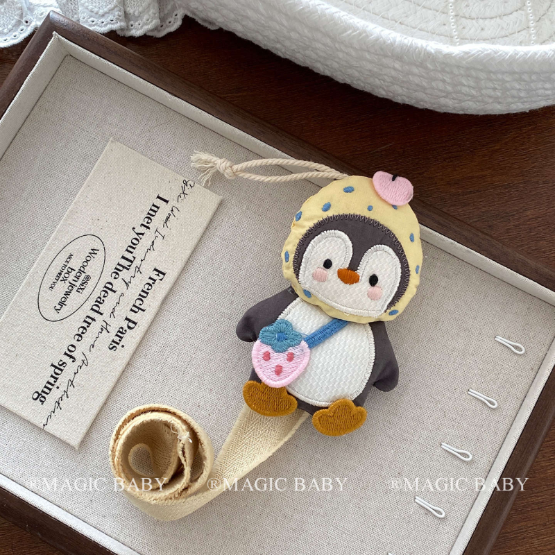 Gyerekeknek szóló hajkiegészítő szervező — falra szerelhető tároló, textil anyag, hajcsat tároló kötél, ősz 2025