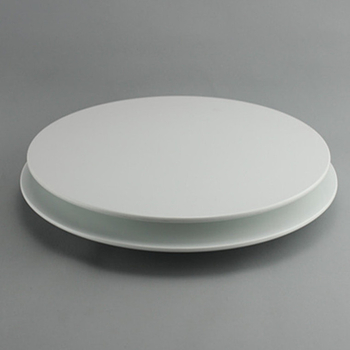 Меламинов диск за сервиране с неправилна форма, надглазурно покритие, печатано лого, възможност за персонализация