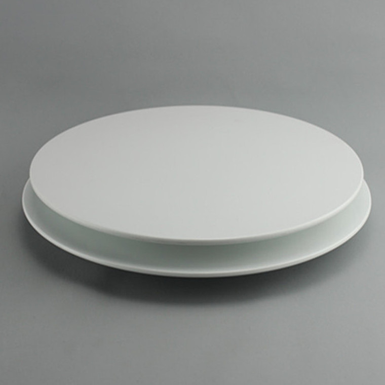 Меламинов диск за сервиране с неправилна форма, надглазурно покритие, печатано лого, възможност за персонализация