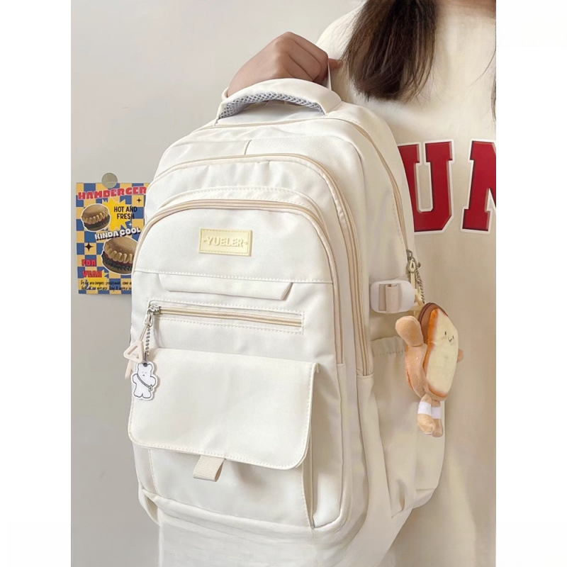 Ruksak u japanskom stilu velike kapacitete za učenike i studente, pogodan za 15-inčni laptop, jednostavan i svestran dizajn