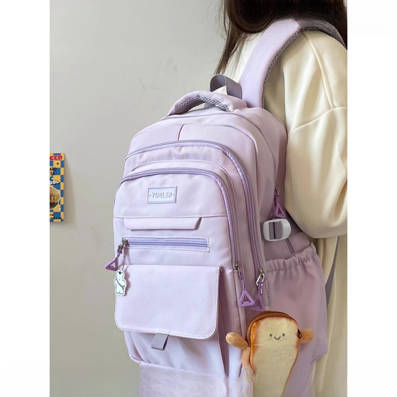 Ruksak u japanskom stilu velike kapacitete za učenike i studente, pogodan za 15-inčni laptop, jednostavan i svestran dizajn