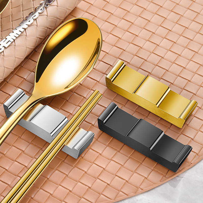 Suport pentru bețișoare din oțel inoxidabil 304, stil palat, dual-use pentru hotel și casă, logo tipărit, personalizabil