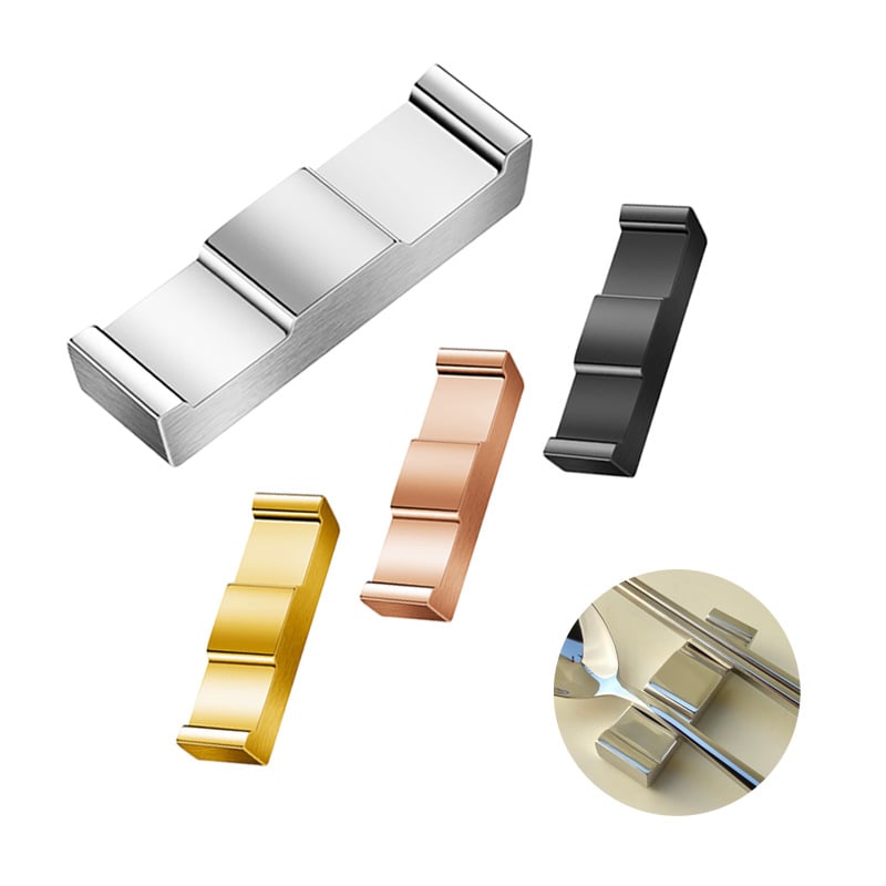 Suport pentru bețișoare din oțel inoxidabil 304, stil chinezesc nou, finisaj oglindă, model solid