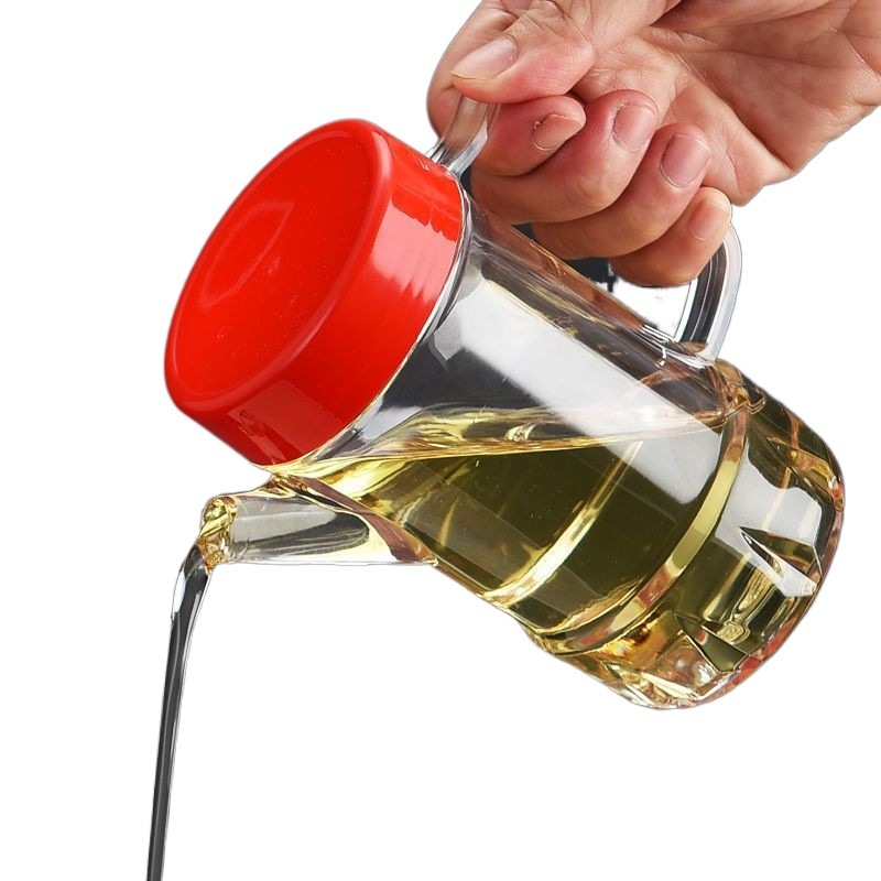 Πλαστικό μπουκάλι για σόγια με παχύτερο σχεδιασμό, διαφανές, αντιδιαρροϊκό, κατάλληλο για ξενοδοχεία και εστιατόρια