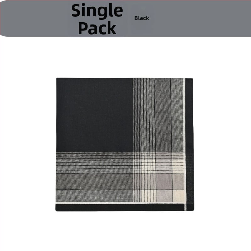 Yan su xing 3 броя памучни носни кърпички с лого, 19,5 g всяка