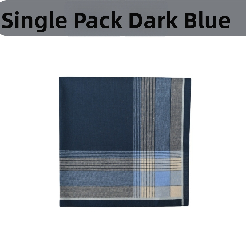 Yan su xing 3 броя памучни носни кърпички с лого, 19,5 g всяка