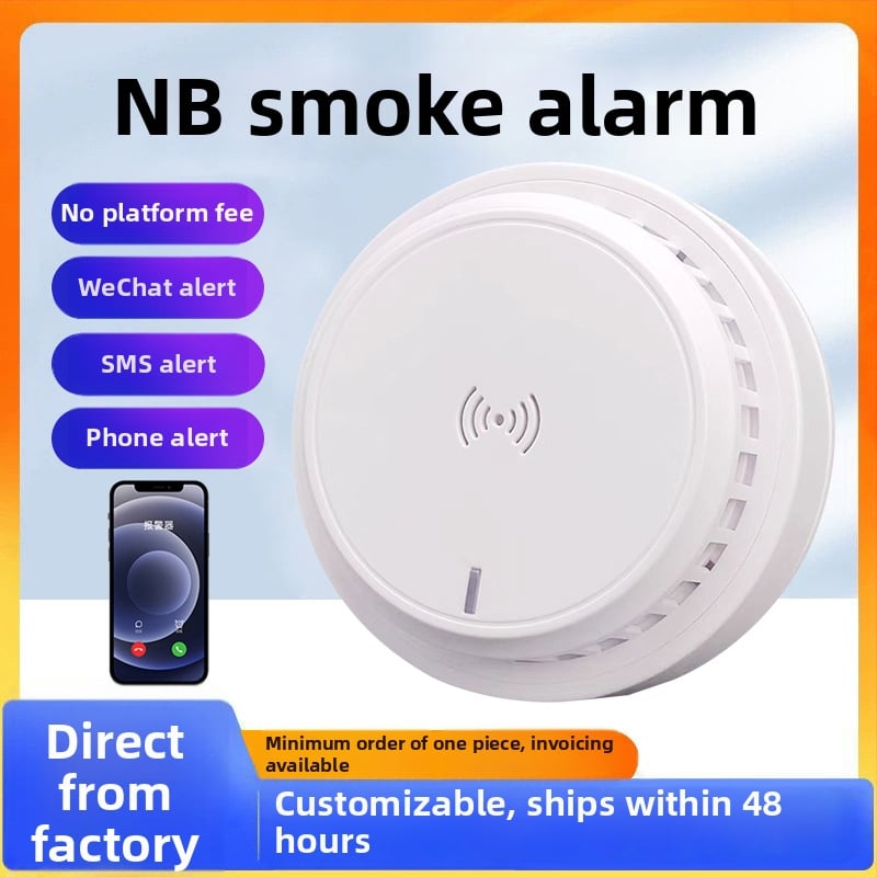 NB Димна аларма със мобилно дистанционно наблюдение, 4G интелигентна, безжична, 360° детекция, таванен монтаж, модел XL-802